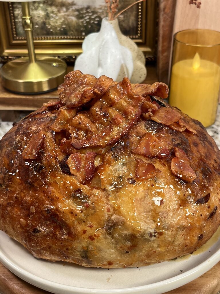 Maple Bacon Cheddar Sourdough