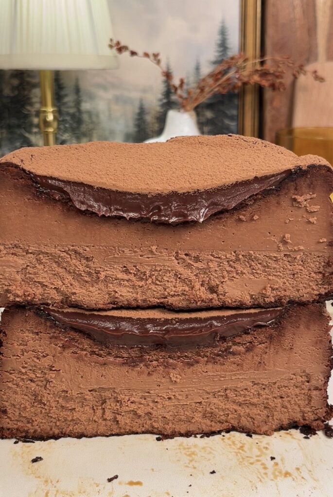 Chocolate Basque Cheesecake