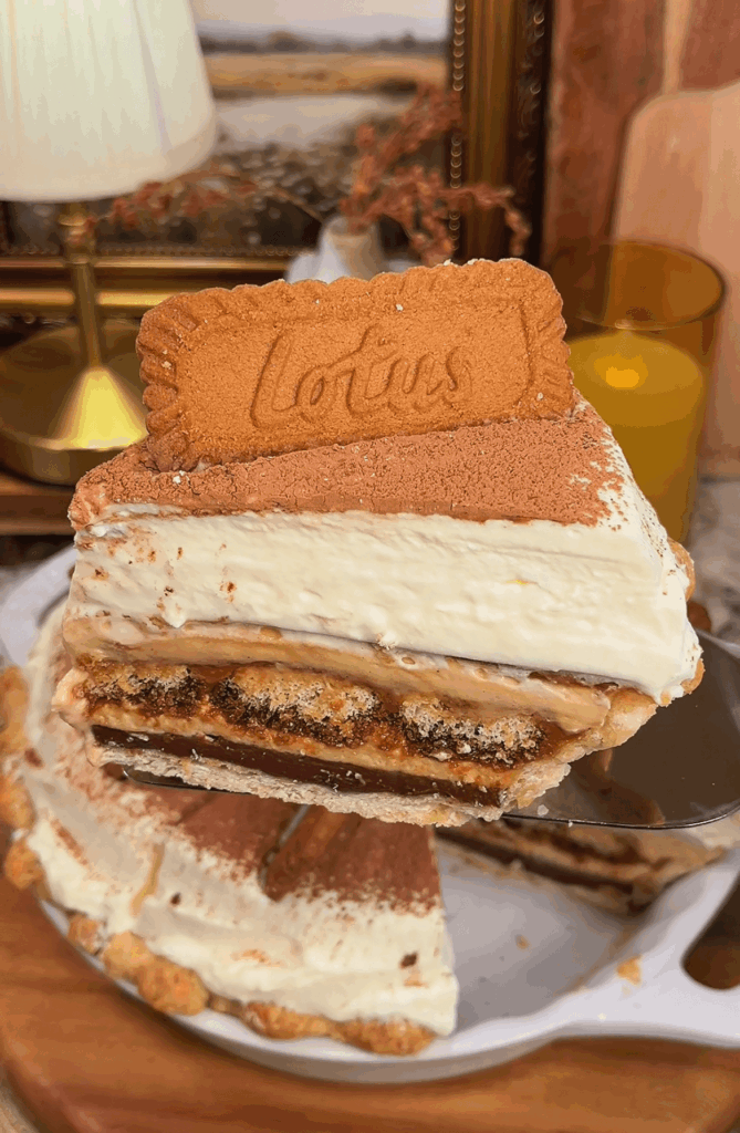 Biscoff Tiramisu Pie