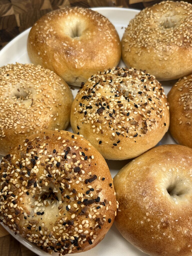 Easy Sourdough Bagels