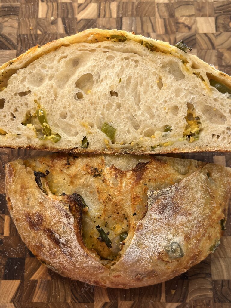 Jalapeño Cheddar Sourdough