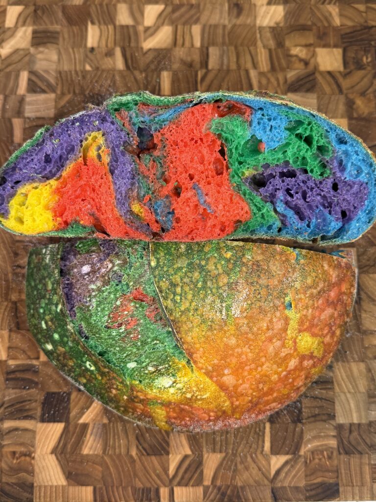 Rainbow Sourdough