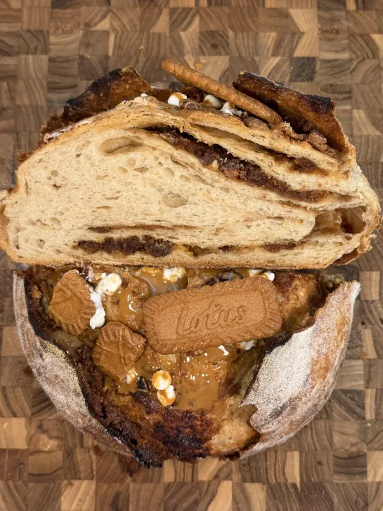 Biscoff Cookie Sourdough