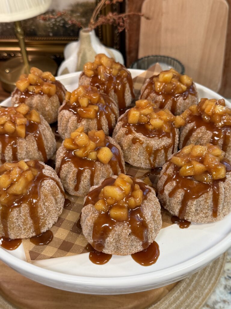 Apple Cider Mini Bundt Cakes