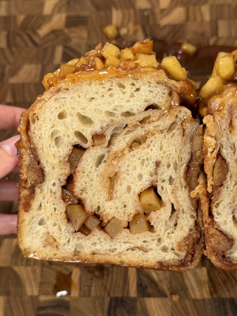 Apple Crumble Pie Sourdough