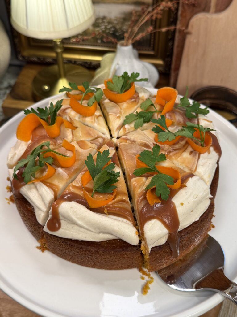 Carrot Orange Ginger Cake