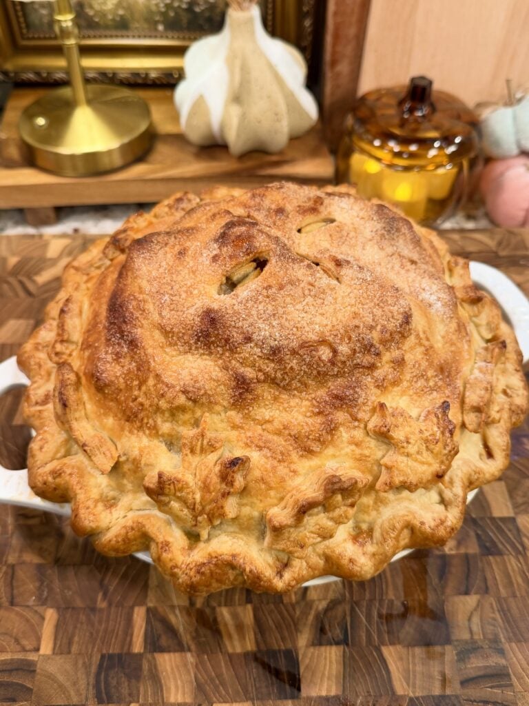 Salted Caramel Apple Pie