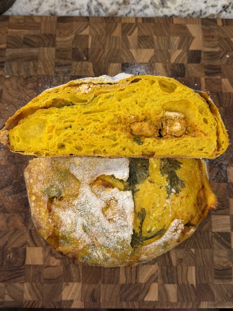 Chicken Tikka Masala Sourdough