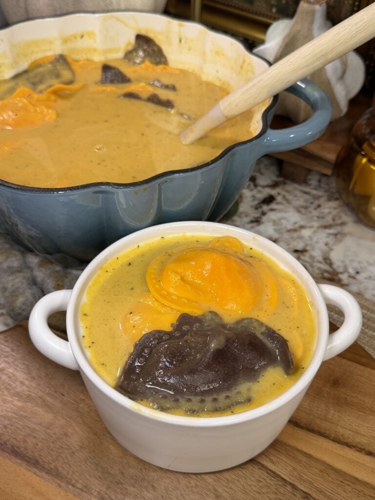 Ravioli Butternut Squash Soup